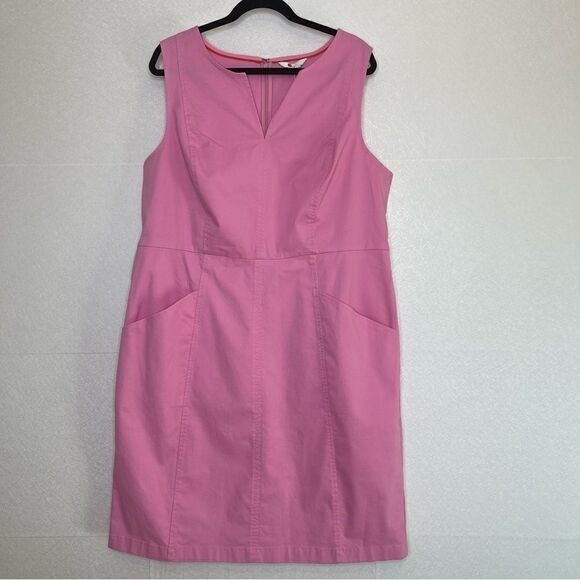 BODEN Candy Stick Pink Helena Chino Dress 18L - Picture 3 of 9
